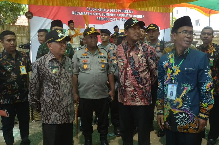 Bupati Sumenep Pastikan Pelaksanaan Pilkades Serentak 2019 Sukses