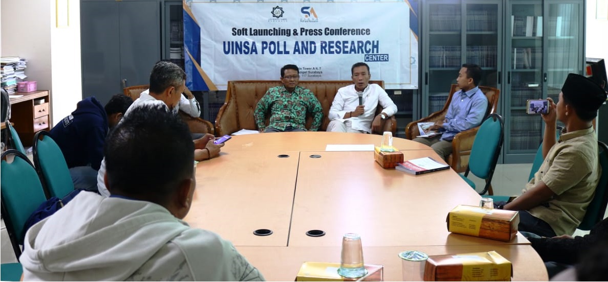 Sebagai Tanggung Jawab Moral Sosial Politik, UINSA Launching Lembaga Survey