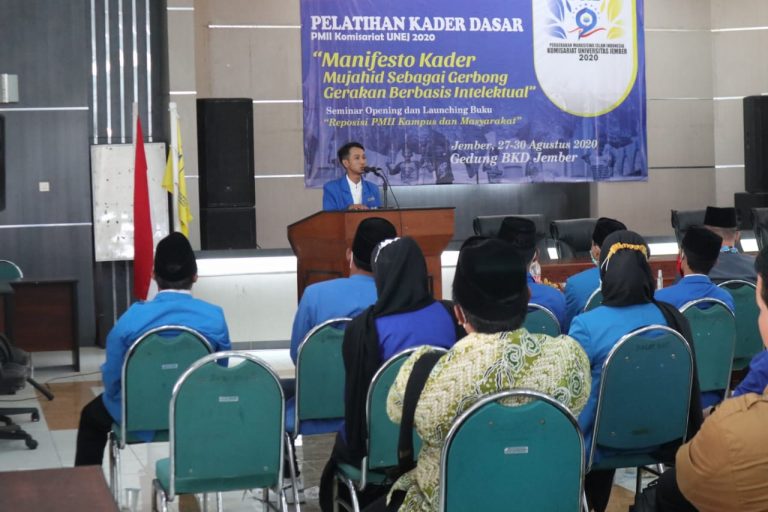 Ketua Komisariat PMII Universitas Jember, Ainur Rizki Mubarok