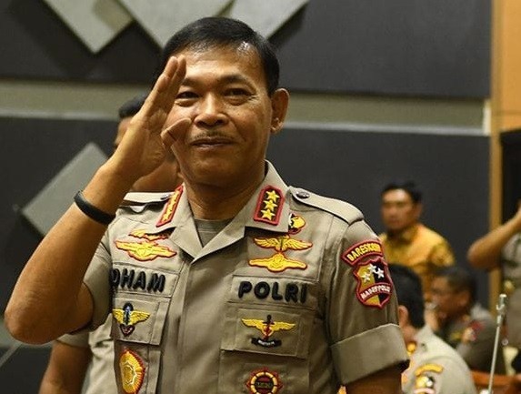 Kepala Kepolisian Republik Indonesia (Kapolri) Jenderal Polisi Idham Azis
