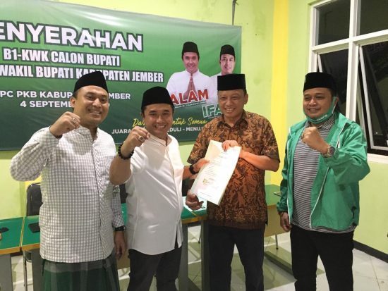 Partai Kebangkitan Bangsa Usung Pasangan Salam-Ifan di Pilkada Jember