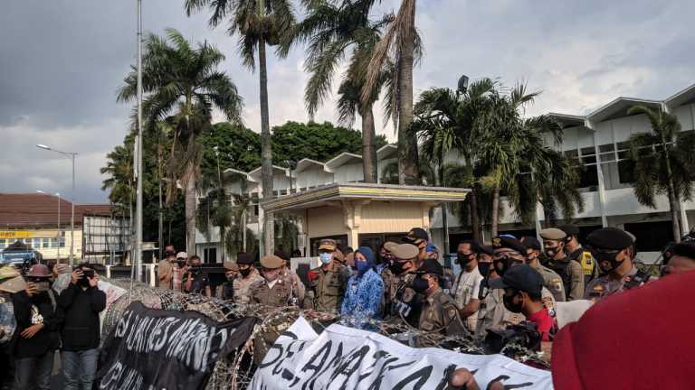 Tagih Janji Bupati Faida, PMII Jember dan Petani Puger Kembali Aksi Demonstrasi
