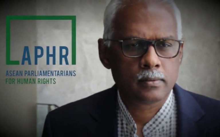 Ketua APHR yang juga anggota parlemen Malaysia Charles Santiago (Foto: Oposisi Cerdas)