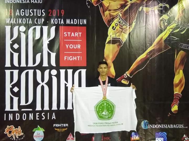 Mengenal Lebih Dekat Ihksan Fajri, Pemuda Pendekar Pagarnusa yang Raih Juara Kick Boxing 2019