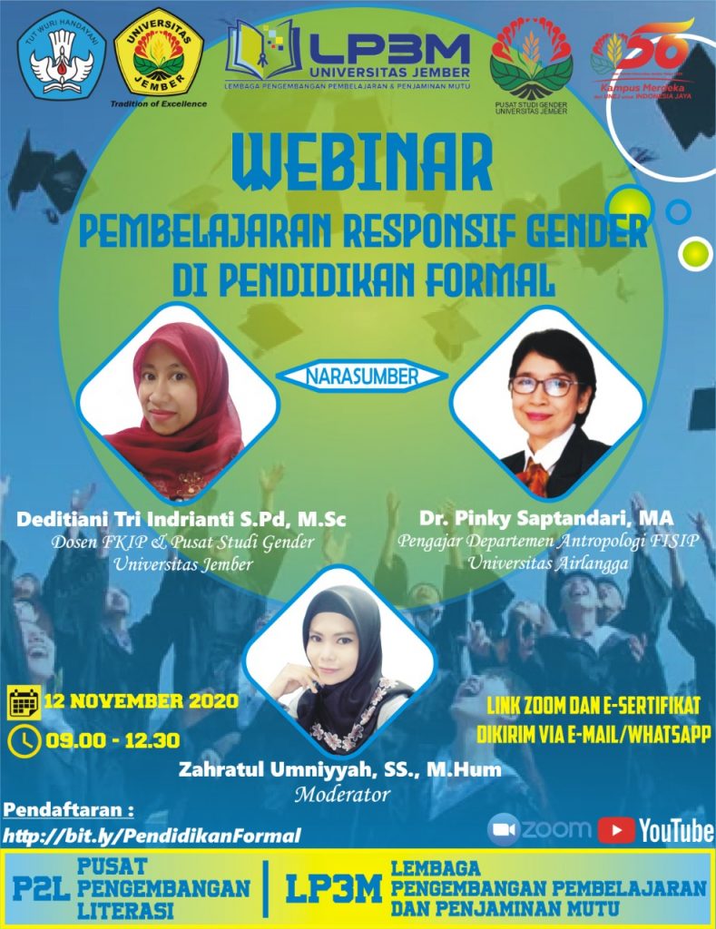 Upayakan Pembelajaran Responsif Gender, LP3M Gelar Webinar