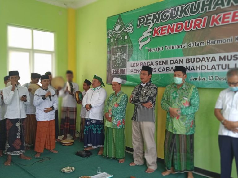 Lesbumi Jember Gelar Pengukuhan dan Kenduri Kebangsaan