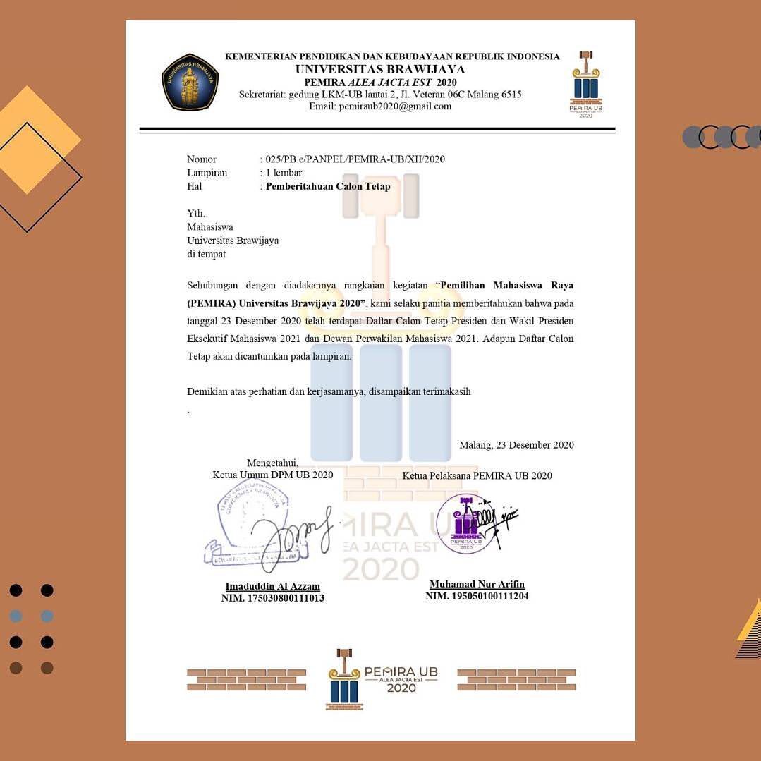 Aliansi Mahasiswa Brawijaya Minta Bekukan PEMIRA UB 2020