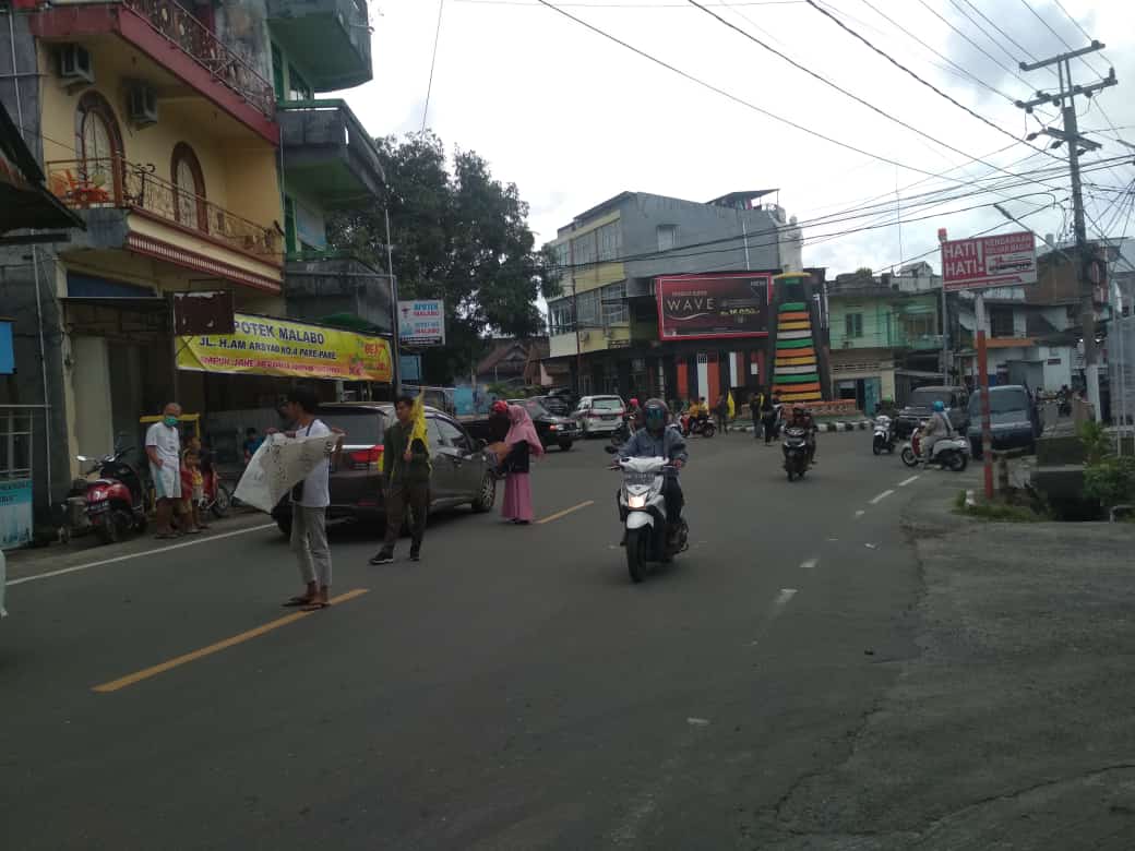 Peduli Sulbar, PMII Parepare Galang Dana dan Buka Posko untuk Korban Bencana Gempa Bumi