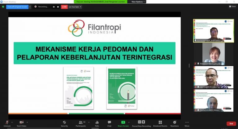 FI Luncurkan Pedoman Platform Pelaporan Keberkelanjutan Terintegrasi