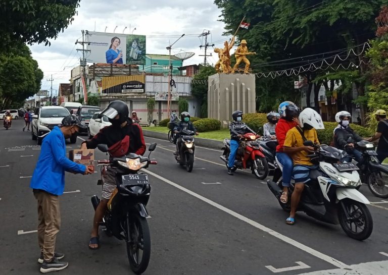 Kapolresta Bayuwangi Apresiasi Aksi Kemanusiaan PMII