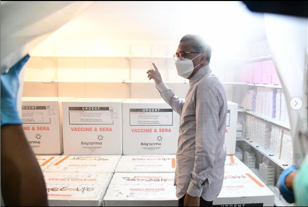 30.000 Vaksin Tiba di Sulsel, Nurdin: Tahap Awal Vaksinasi Seluruh Nakes
