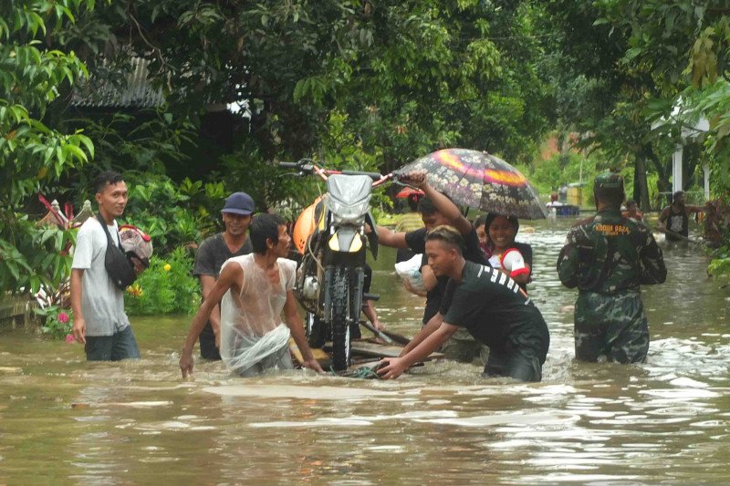 Kembali Banjir, Tujuh Desa di Jember Terendam