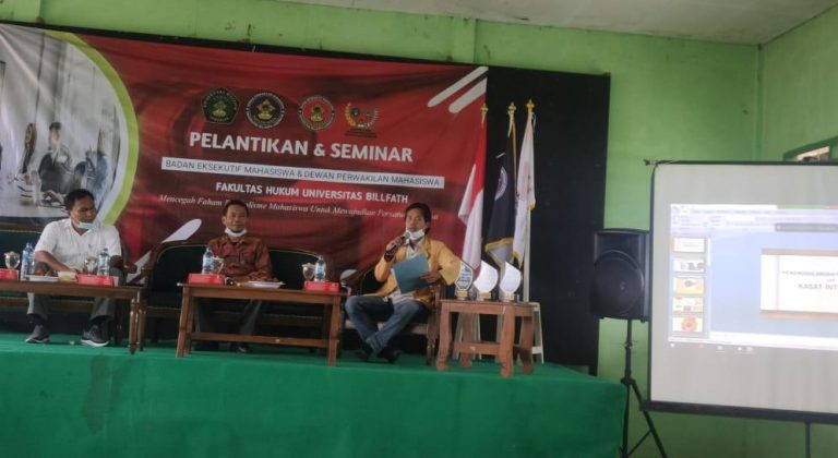 Tangkal Radikalisme di Kampus, BEM Hukum Universitas Billfath Gelar Webinar