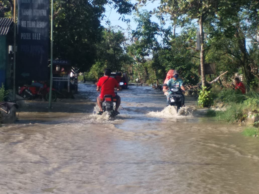 Banjir Susulan Kembali Genangi Turi Lamongan