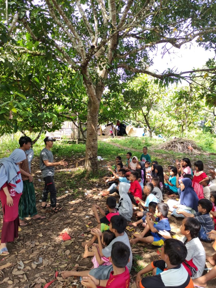 Lakukan Pendampingan Psikologi, Mahasiswa Parepare Buat Posko di Mamuju