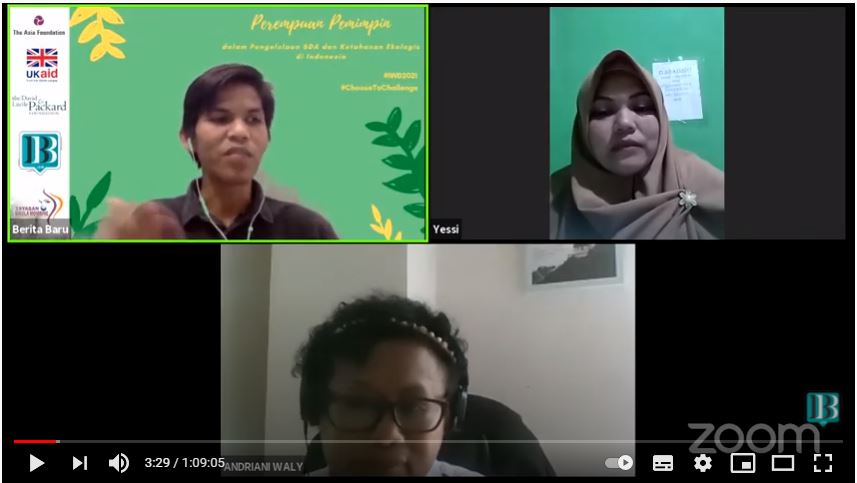 Podcast Perspektif Bahas Keadilan Akses Perempuan terhadap Informasi SDA