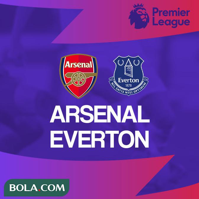 Link Live Streaming Liga Inggris Arsenal Vs Everton