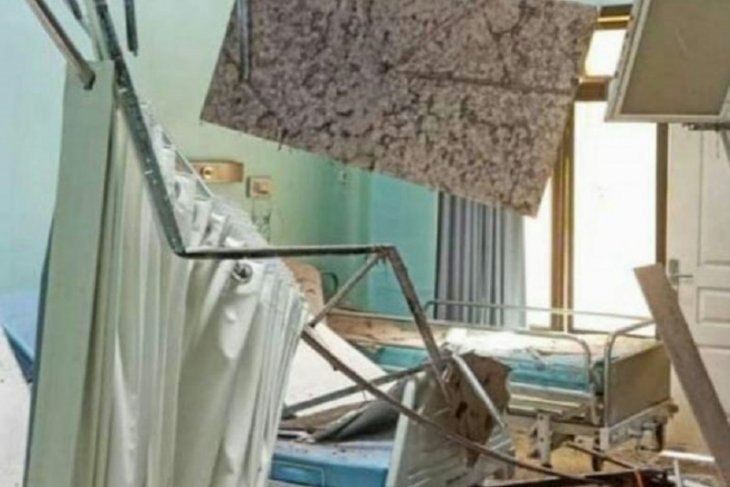 Gempa Bumi di Jatim, Ruang Perawatan RSUD Mardi Waluyo Blitar Rusak Parah