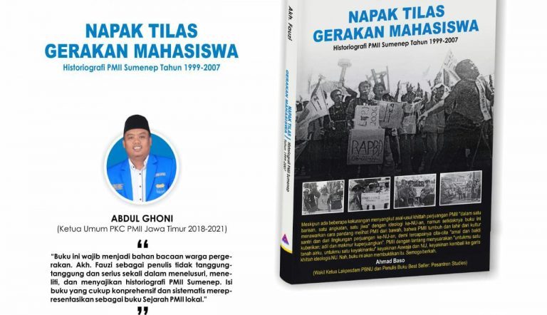 Sambut Harlah PMII, Akh Fauzi Hadiahkan Buku Sejarah PMII Sumenep