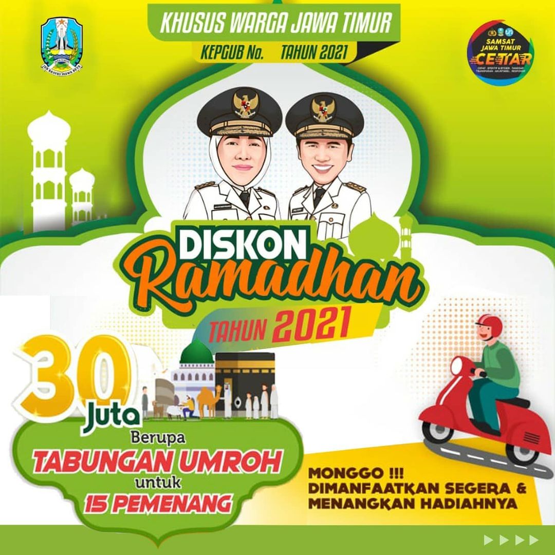 Beri Diskon Ramadan untuk Kendaraan, Khofifah: Satu Lagi, Tabungan Umrah untuk yang Beruntung