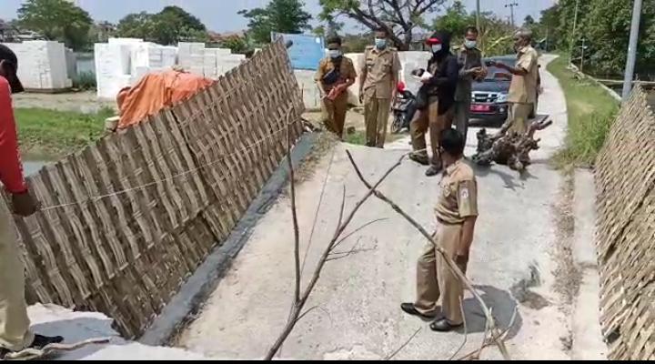 Tanggapi Desakan Warga, PU Binamarga Terjun ke Lokasi Jembatan Ambles