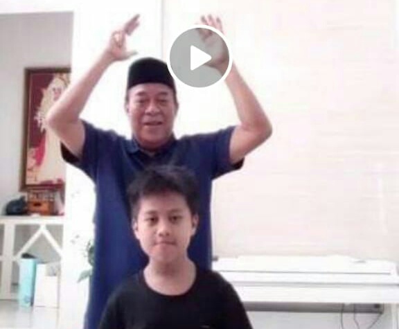 Penuh Haru, Deddi Nordiawan Bagikan Video Almarhum Fadeli Bersama Cucu