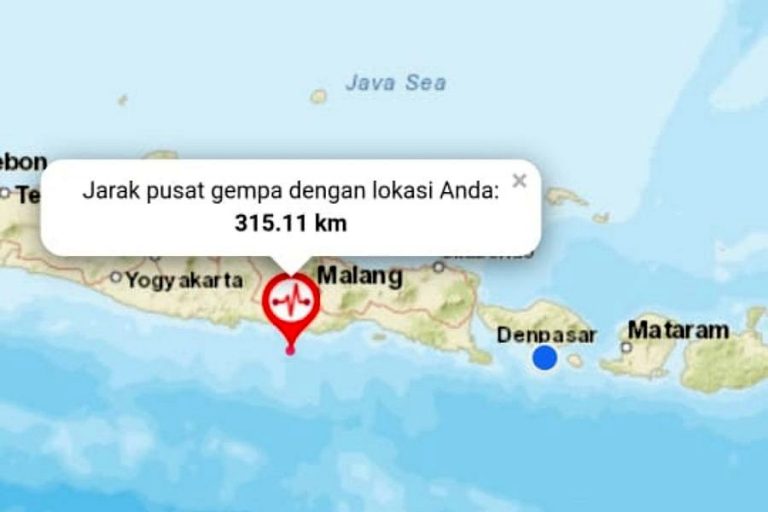 BMKG Catat 10 Kerusakan Akibat Gempa Bumi di Blitar