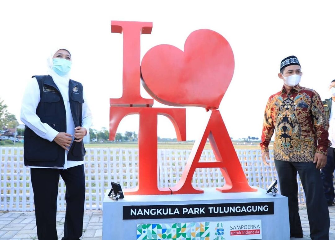 Resmikan Nangkula Park, Khofifah: Kreatif dan Inovatif