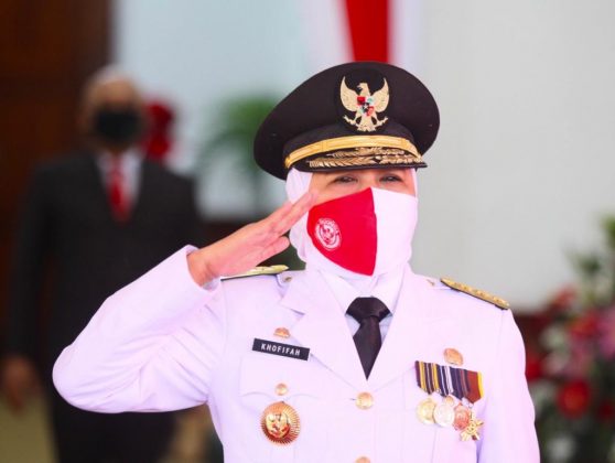 Peringati Hari Lahir Pancasila, Khofifah Ajak Warga Jatim Kibarkan Bendera Merah Putih