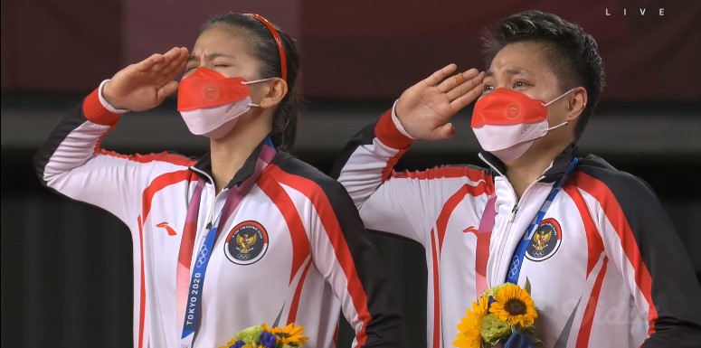 Greysia/Apriyani Raih Medali Emas Olimpiade Tokyo 2020