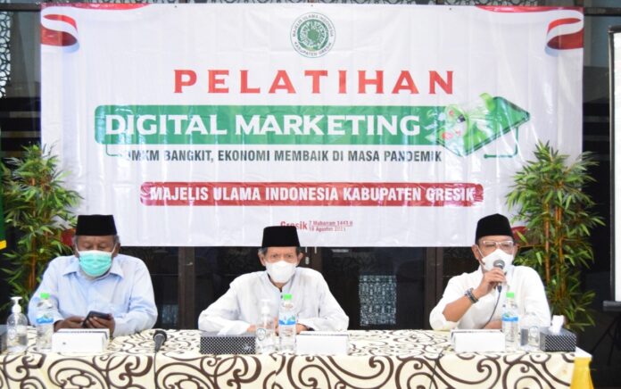 Didik Pengusaha Bermental Baja, MUI Gresik Gelar Digitalisasi Marketing