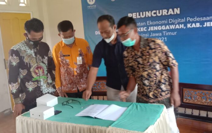 Netzme Tunjuk Desa Cangkring sebagai Desa Model Percepatan Ekonomi Digital