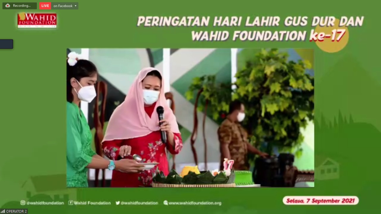 Wahid Foundation Komitmen Temani Masyarakat Promosikan Nilai Perdamaian