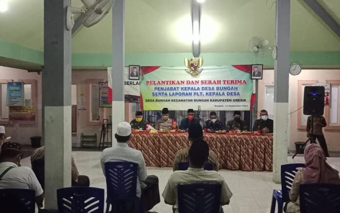 Lantik Pj Kades Bungah, Camat: Fokus Peraturan PAW