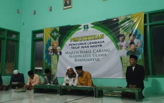 Istighosah dan Pengukuhan LTN NU Banyuanyar