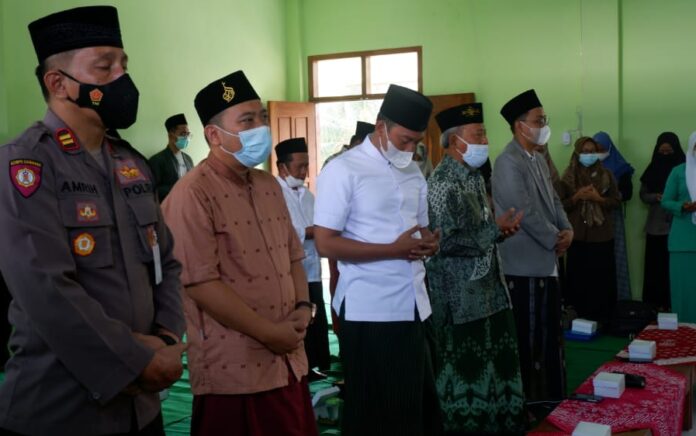 Pembukaan kegiatan santri smart city go internasional, di hadiri oleh Bupati, Polres dan para Pimpinan pondok pesantren se-Kab Pacitan