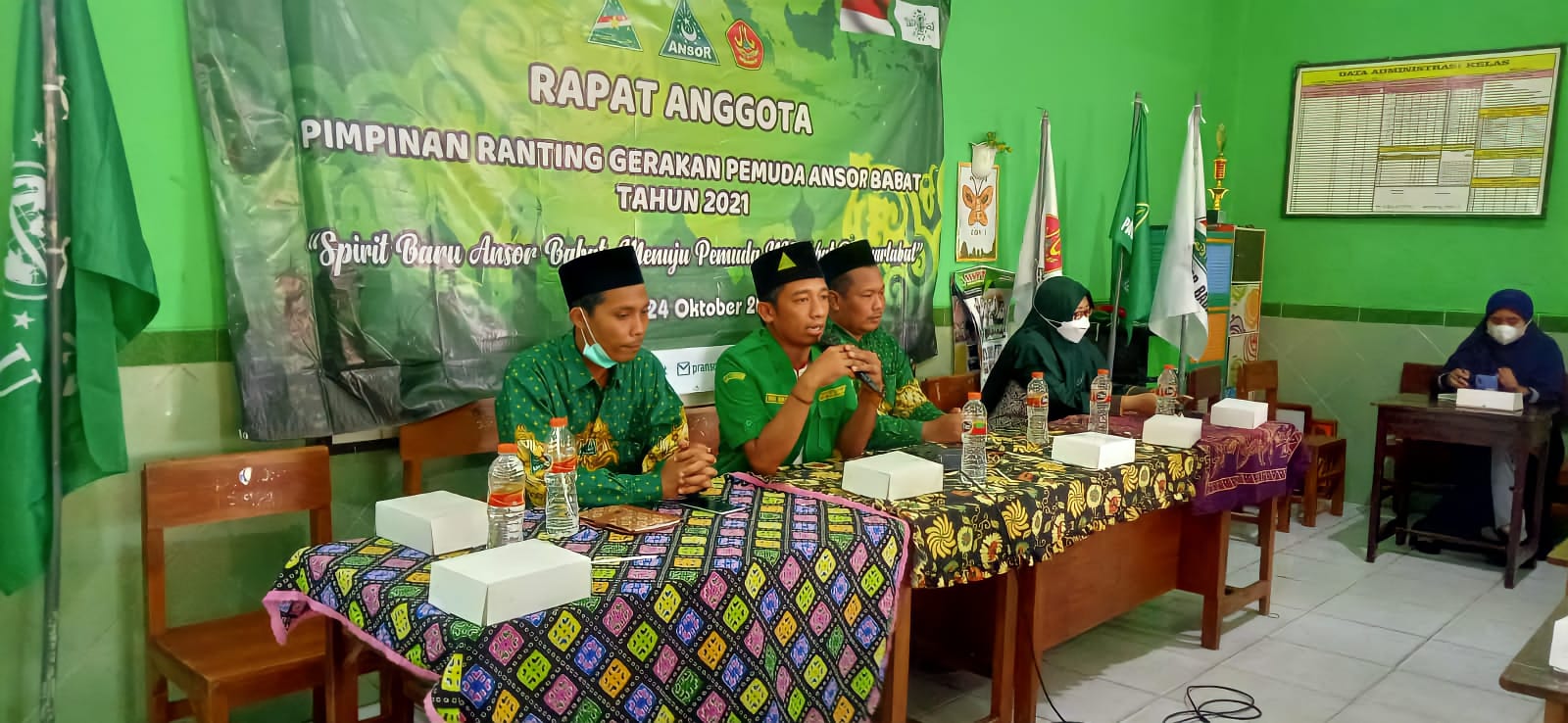 Pimpinan Ranting GP Ansor Kelurahan Babat Gelar Rapat Anggota
