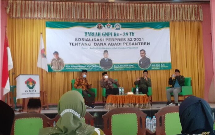 GMPI Bangkalan Sosialisasikan Perpres Pesantren