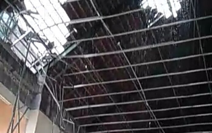Video Runtuhnya Atap Gedung Kampus IAIN Ponorogo
