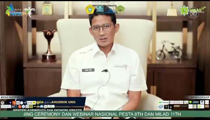 Sandiaga Uno Ucapkan Selamat, Digelarnya Pesta dan Milad Himaesya