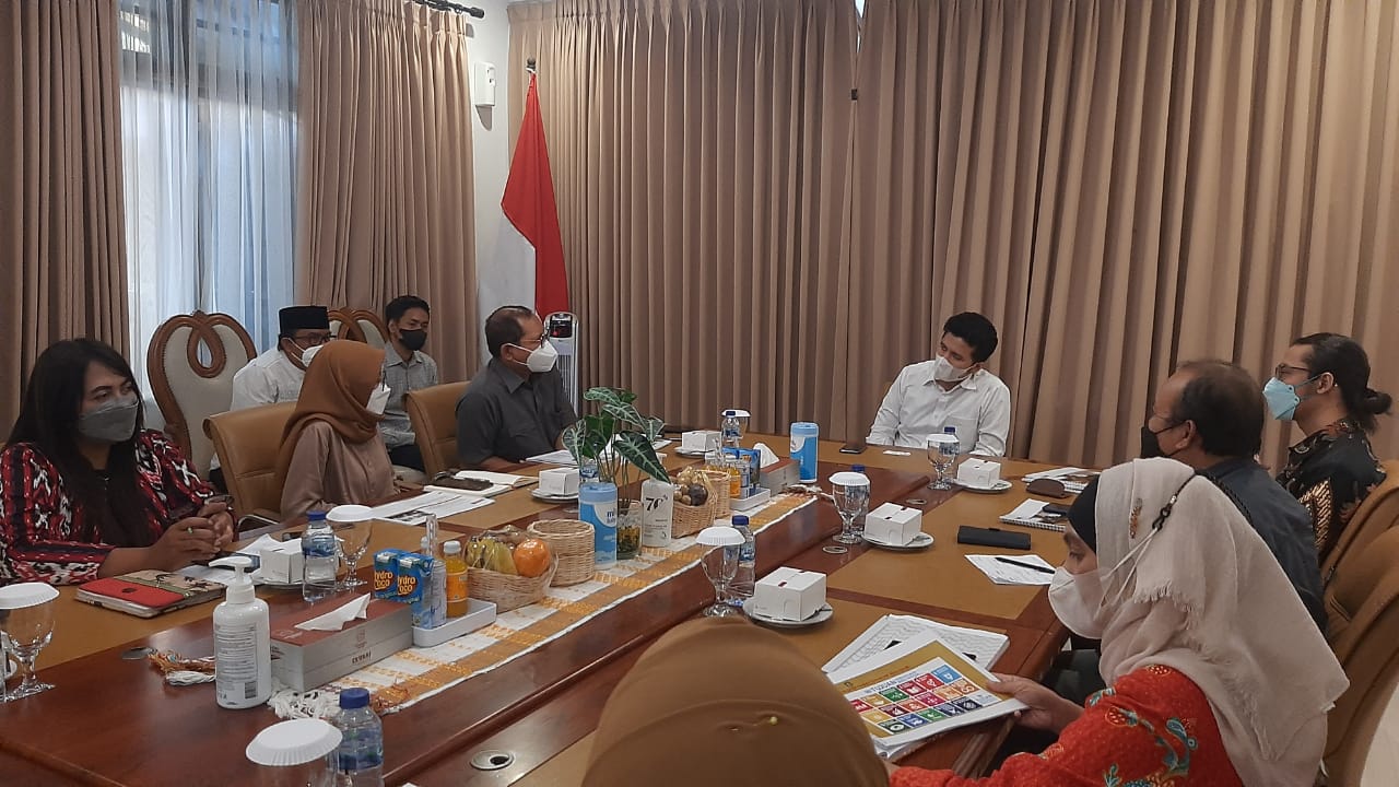 Wahid Foundation Audiensi Dengan Wagub Jatim