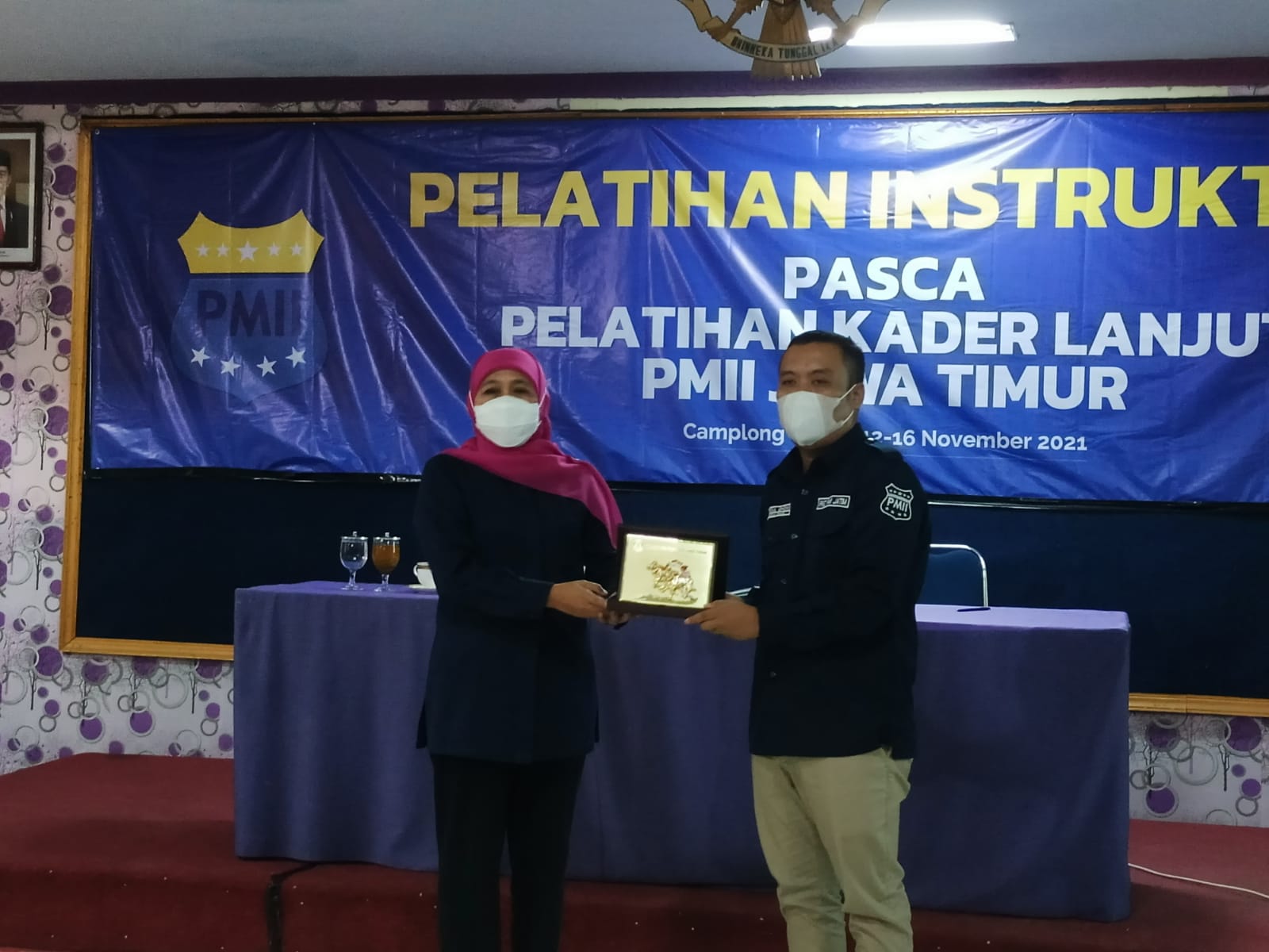 Hadiri Pelatihan Instruktur, Ketua PKC PMII Jatim Ucapkan Terima Kasih ke Gubernur Khofifah