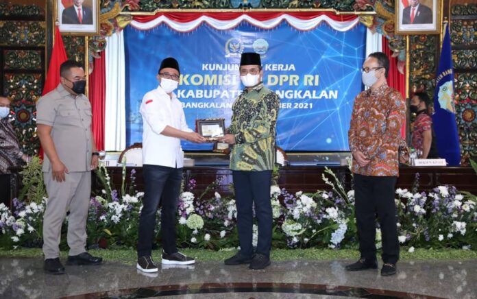 Bupati Bangkalan Terima Kunjungan DPR RI