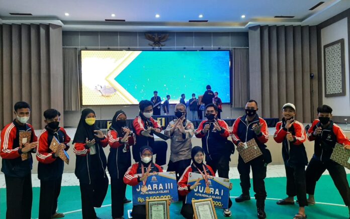 Atlet Polres Jember Sabet Juara 1 Kejuaraan Pencak Silat Kapolda Jatim Cup