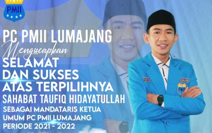 Sah! Ahmad Taufiq Hidayatullah Terpilih Jadi Ketua PC PMII Lumajang