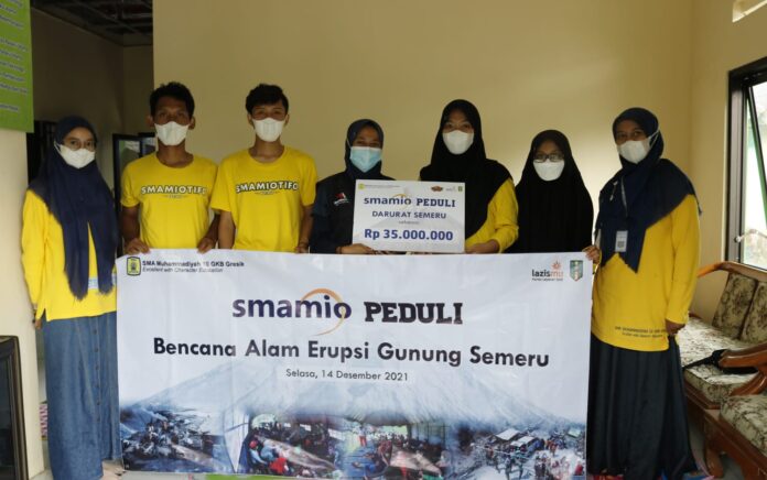 Peduli Korban Semeru, IPM Smamio dan Smamiotifo Salurkan Bantuan 35 Juta