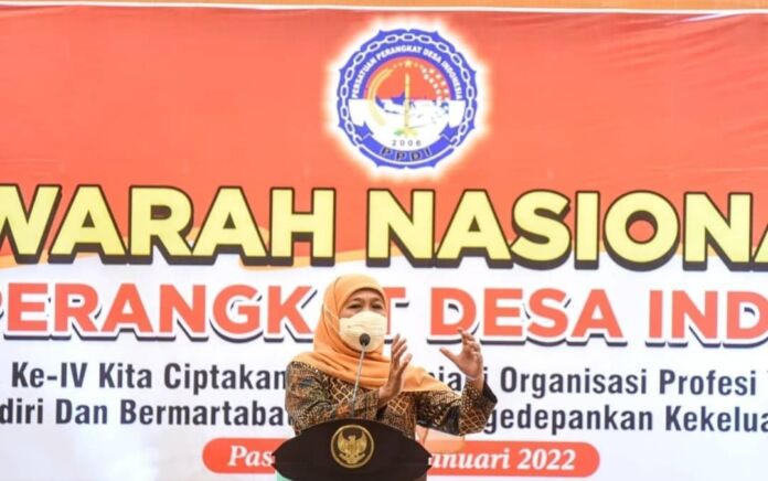 Khofifah: Tugas Perangkat Desa Tidak Mudah