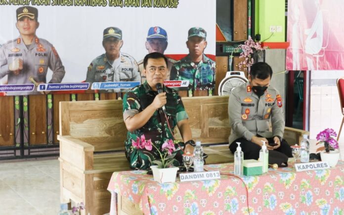 Dandim dan Kapolres Bojonegoro Silaturahmi Serap Aspirasi