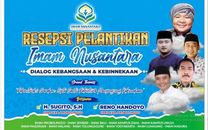 Pelantikan Imam Nusantara akan Dihadiri 2 Anggota Dewan Kabupaten Probolinggo