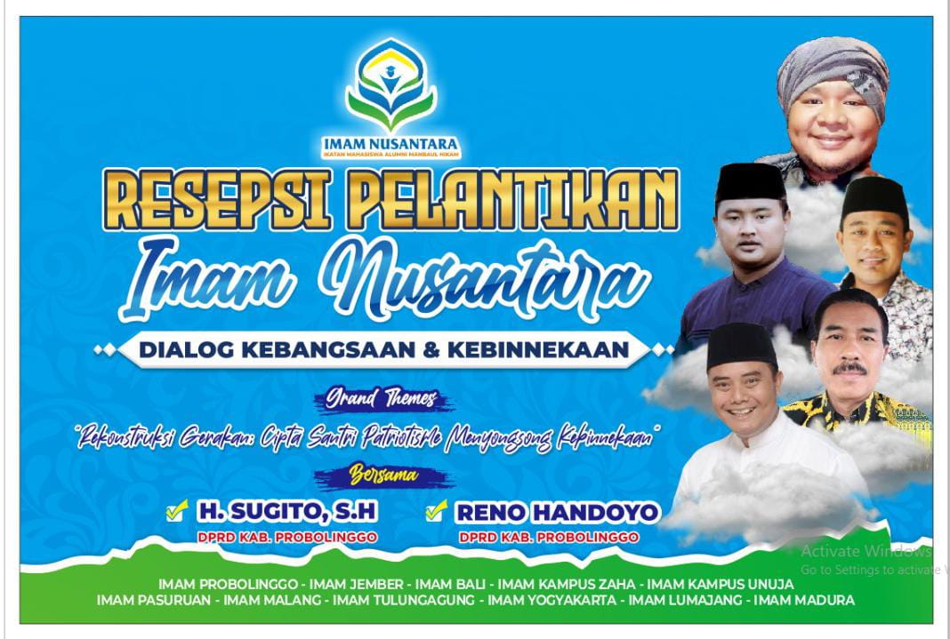 Pelantikan Imam Nusantara akan Dihadiri 2 Anggota Dewan Kabupaten Probolinggo
